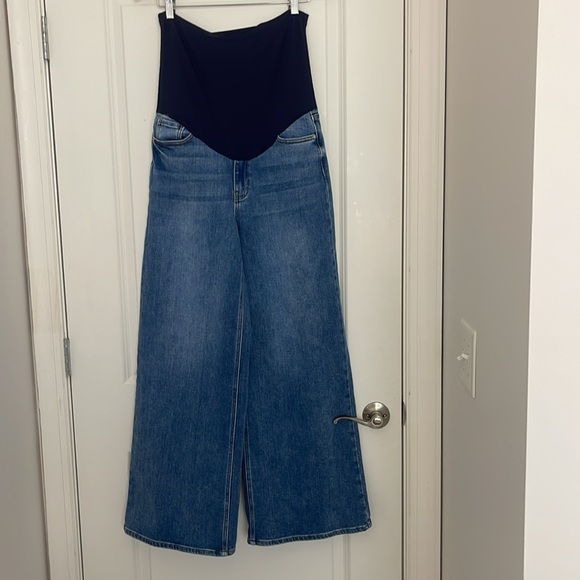 Pinkblush Light Blue Flare Jeans - Picture 5 of 9